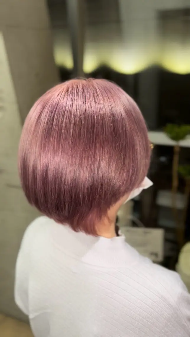 カラー ヘアカラー 梅田 メンズWカラー 大畑 蒼空のヘアスタイル