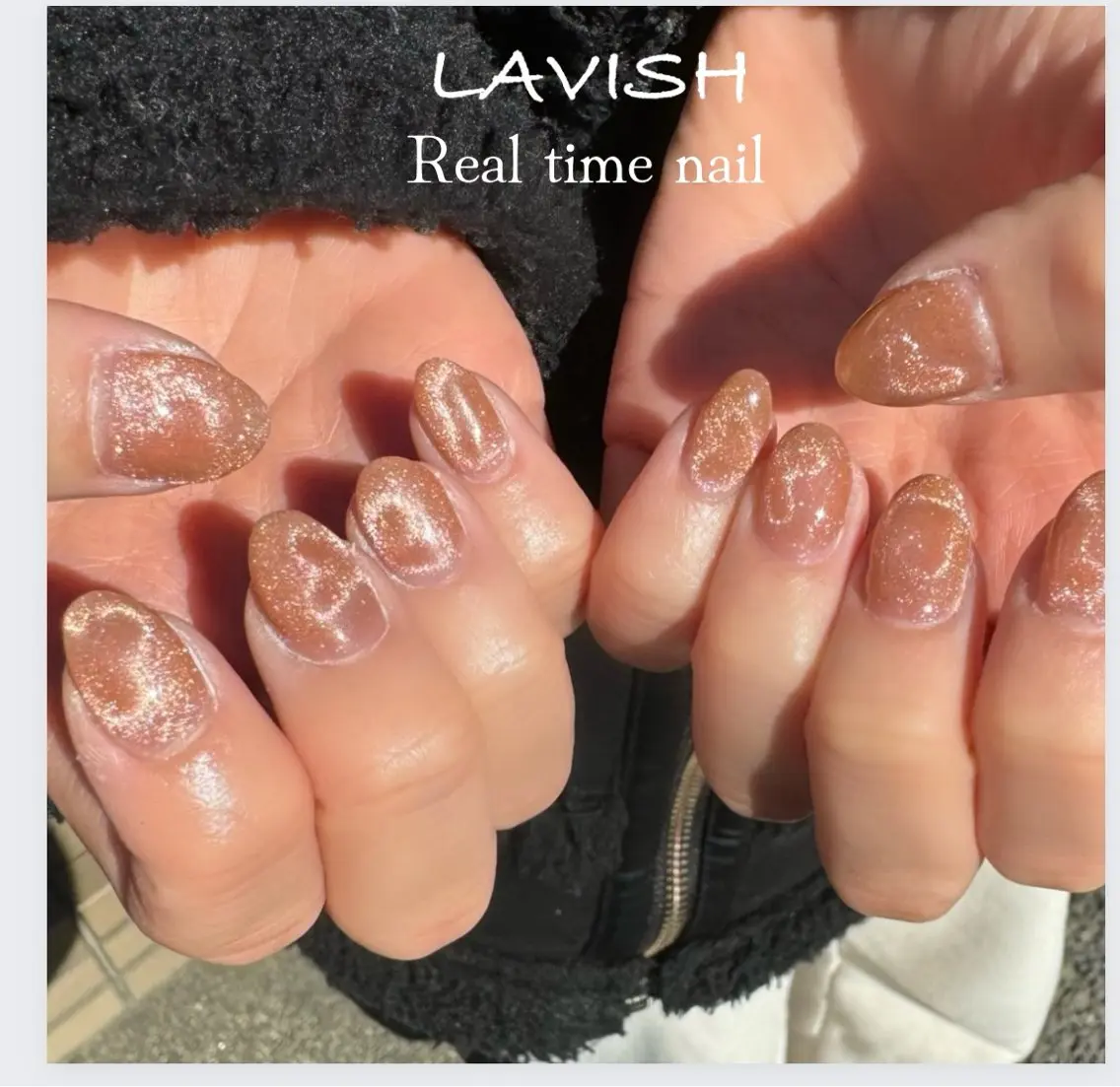 💗ハートマグネイル💅❤️動くハートが可愛い🥹💓✨の写真