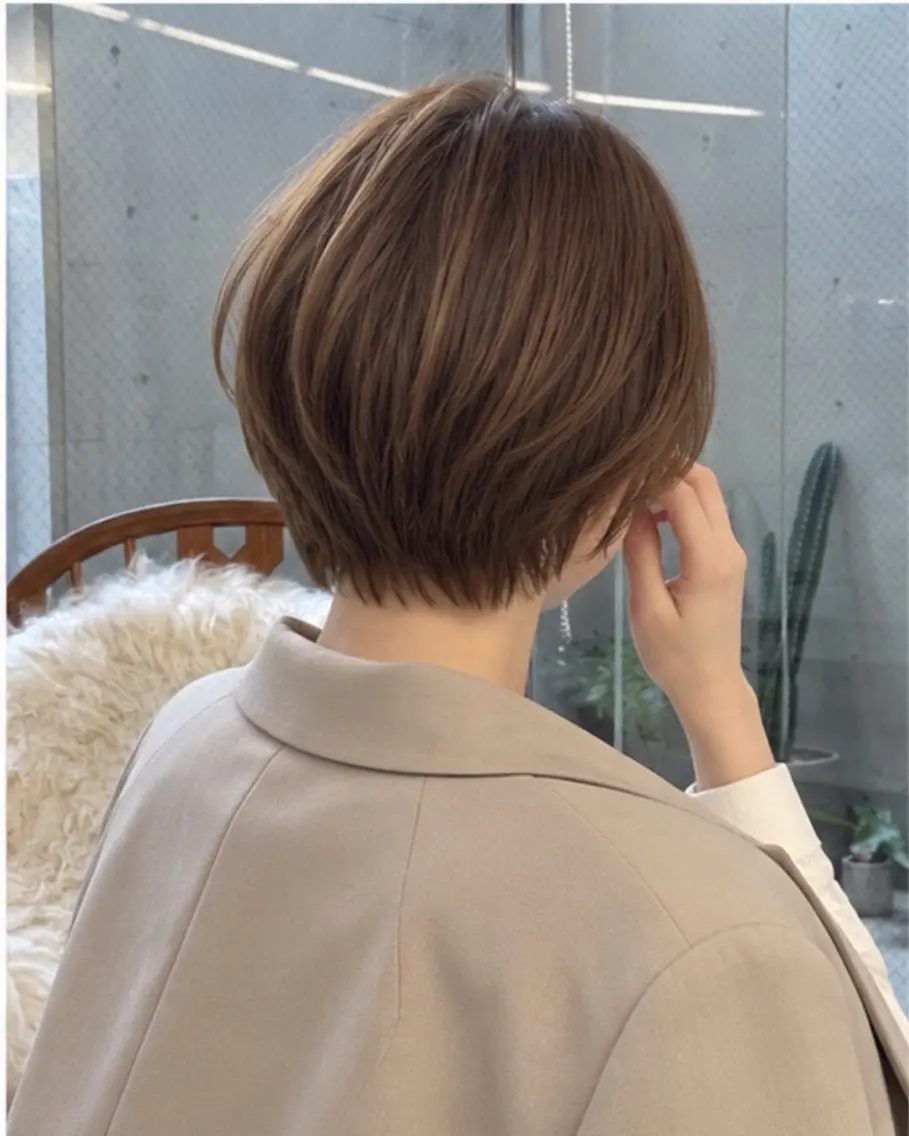 ショート ショートヘア カット トリートメント pia 薬院のヘアスタイル