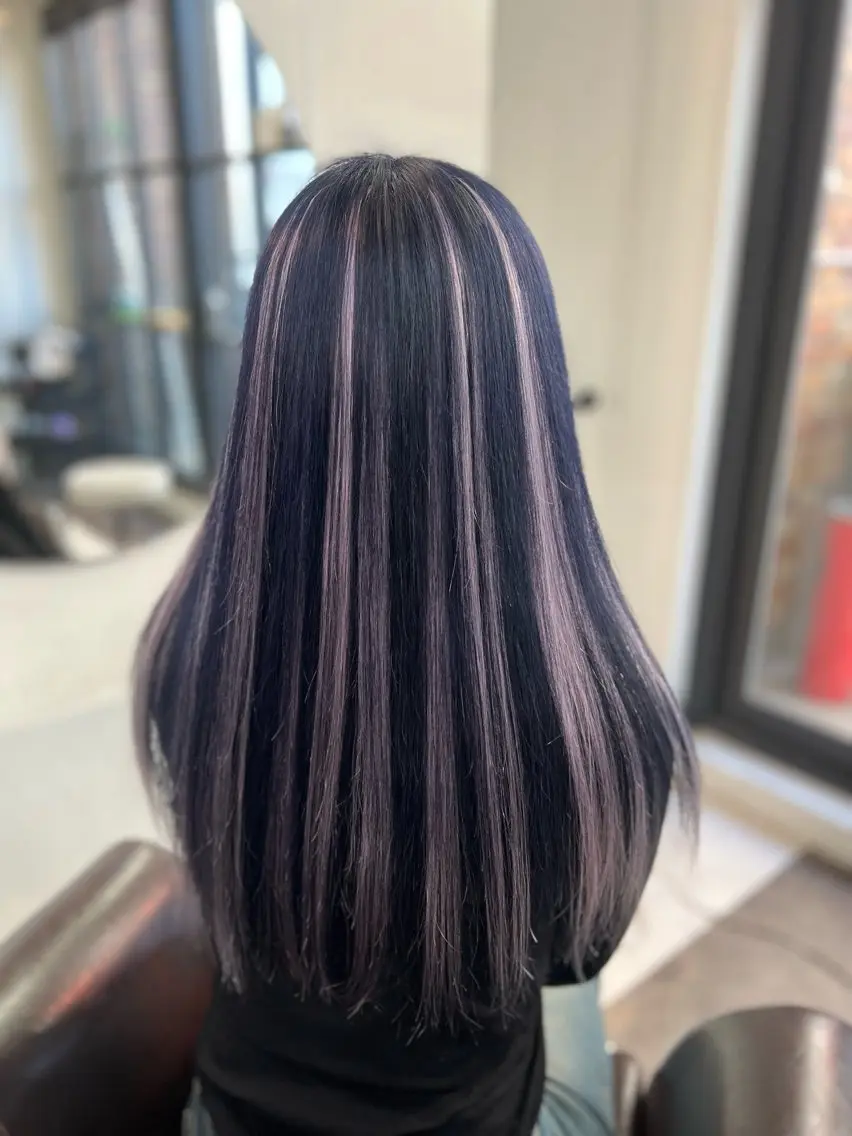 ロング ヘアカラー 💓Yuri💓 ハイトーン/デザインのヘアスタイル