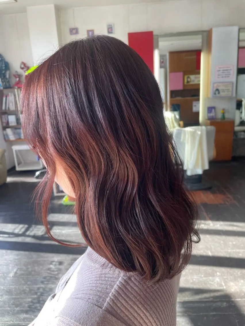 カラー ヘアカラー 美容室ARKS 黒田杏奈のヘアスタイル