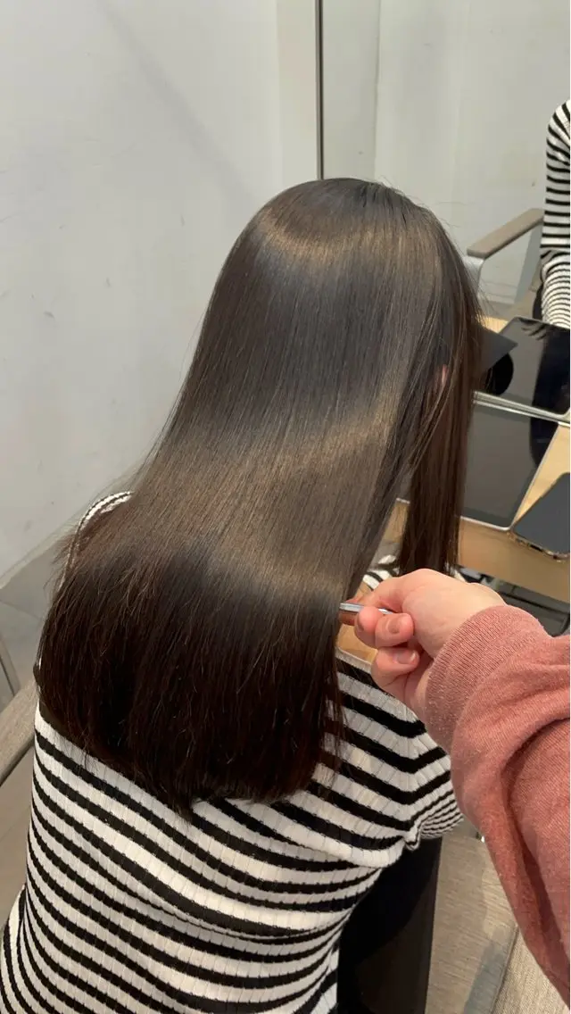 セミロング パーマ 髪質改善 トリートメント ✨髪質改善✨美髪 矯正🫧小泉のヘアスタイル
