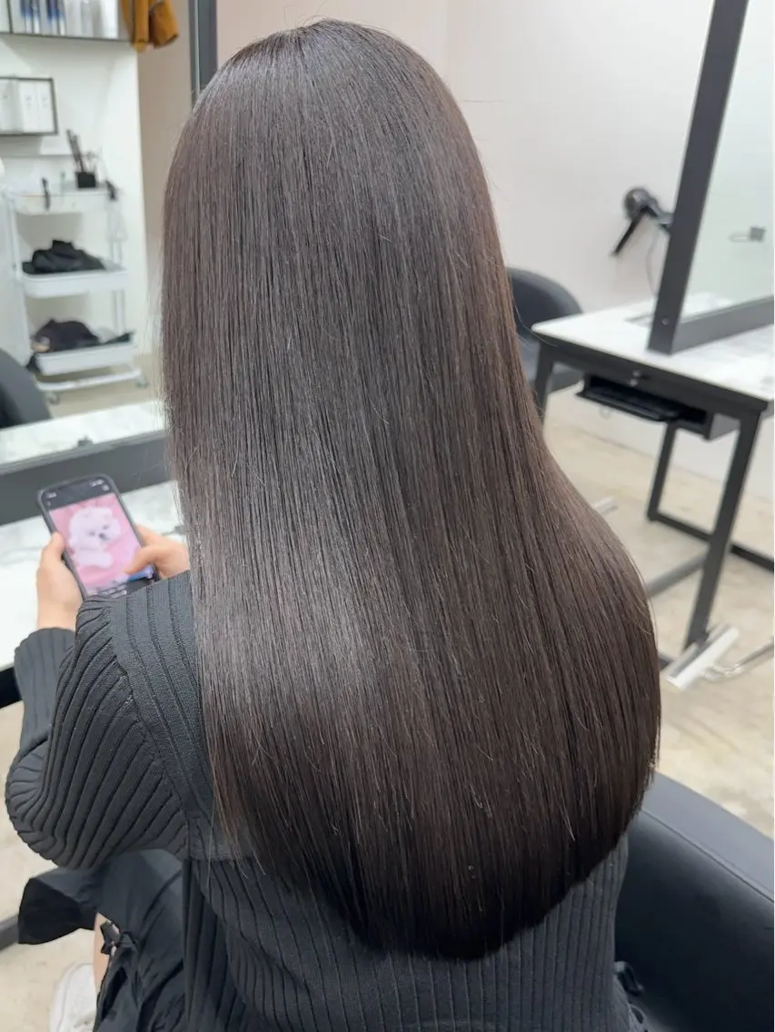 ロング 髪質改善 酸性ストレート 髪質改善特化【荻窪】 RYOTOのヘアスタイル