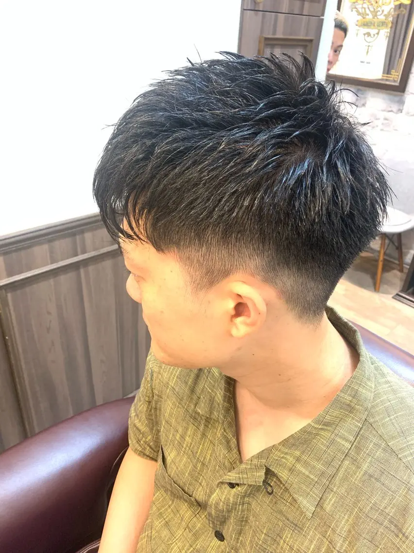 メンズ men's特化 理美容師いさかのヘアスタイル