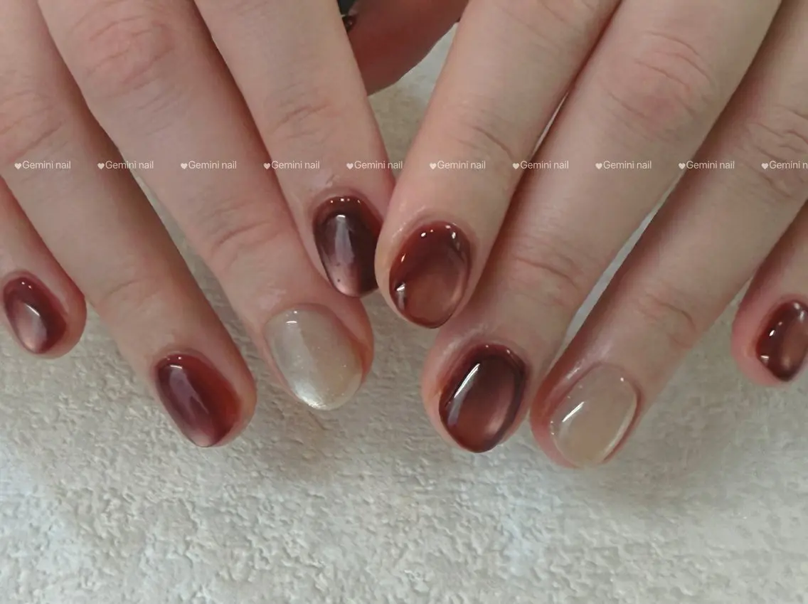 ネイル ハンドネイル Gemini nailのネイルデザイン