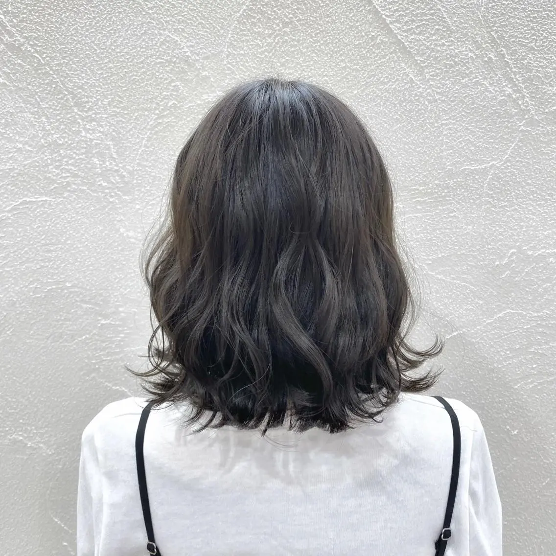 ミディアム ヘアカラー やじま ひろこのヘアスタイル