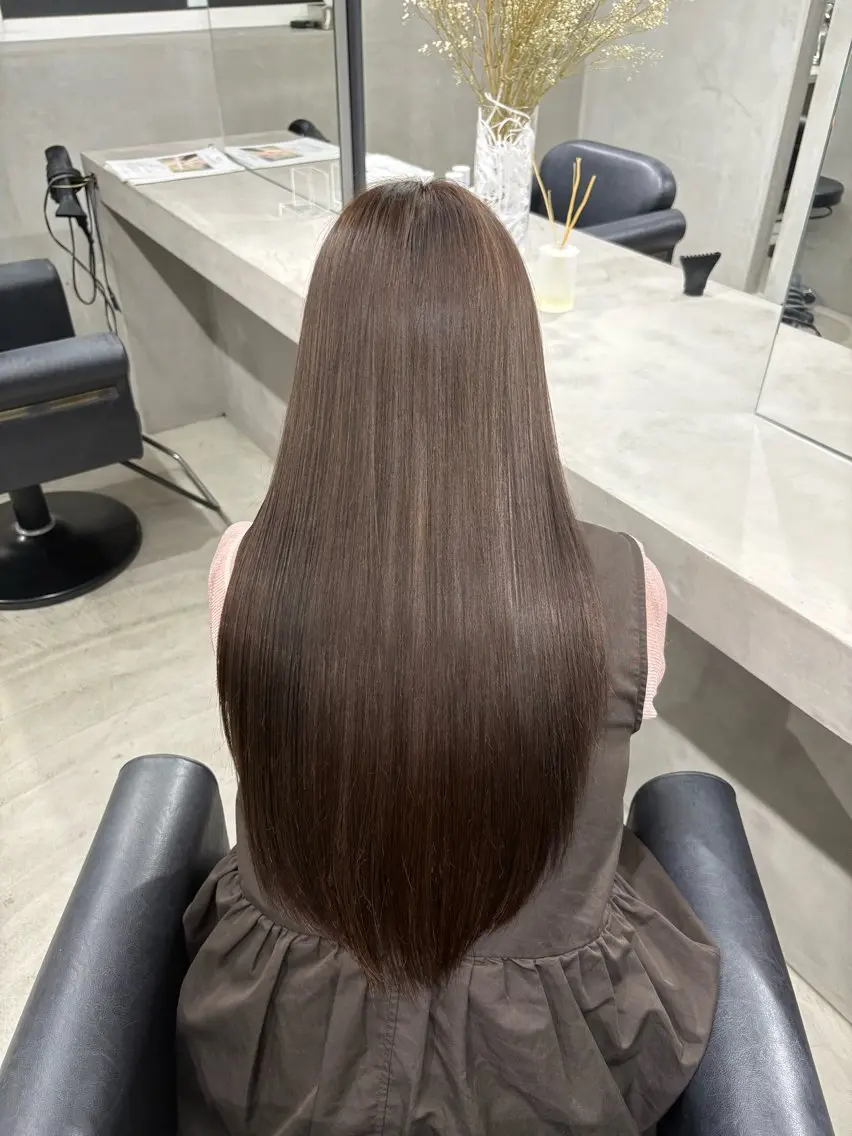 カット＋ハイライト＋トリートメントの写真