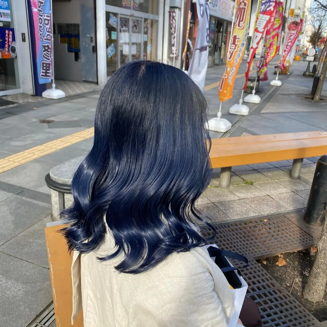 ロング SAKURA 顔まわり/髪質改善のヘアスタイル