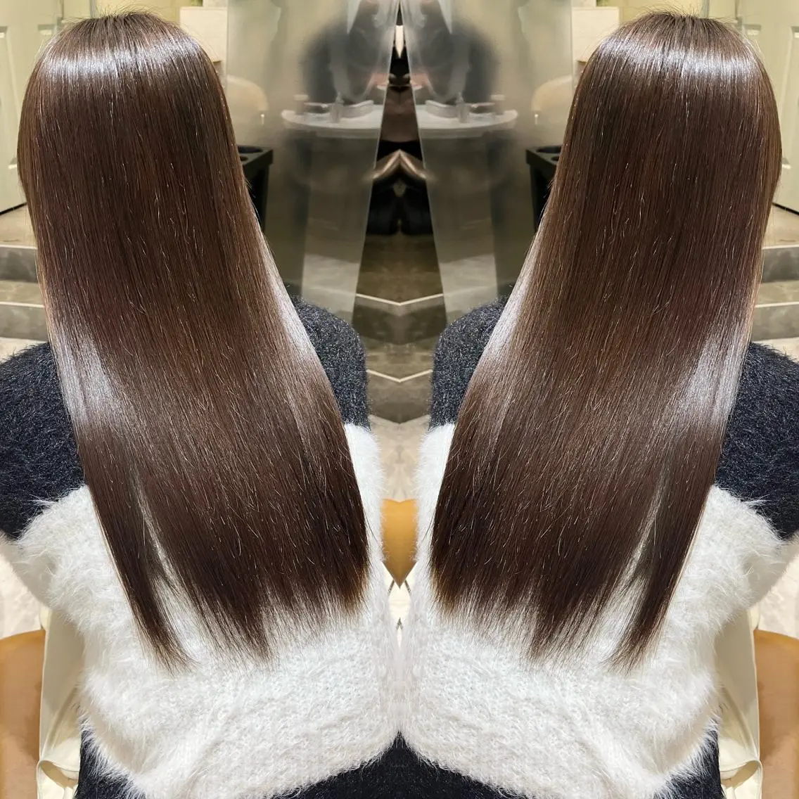 ロング カラー 一宮末広 縮毛矯正/ユウトのヘアスタイル
