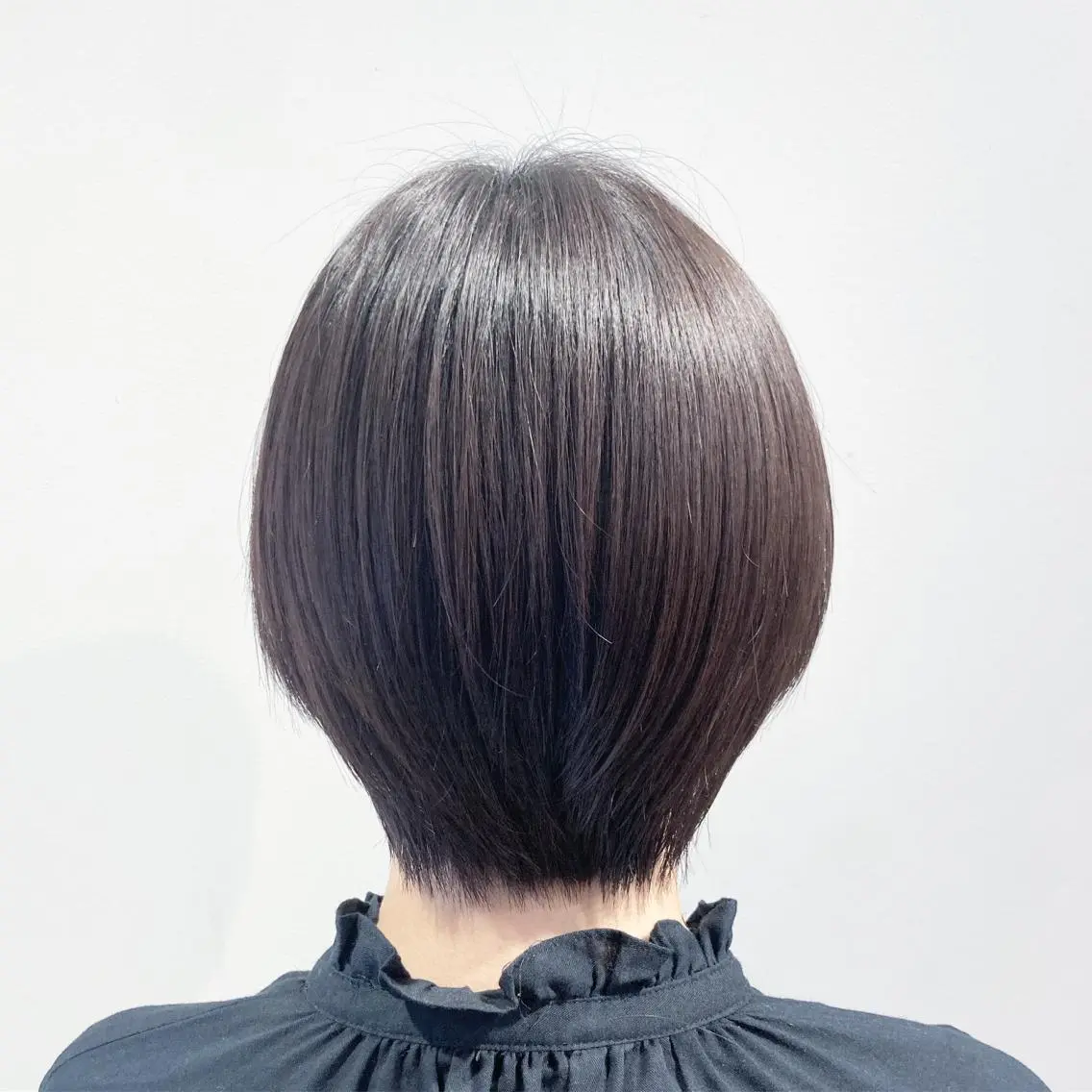 ショート 透明感カラー 板橋 島村美咲のヘアスタイル