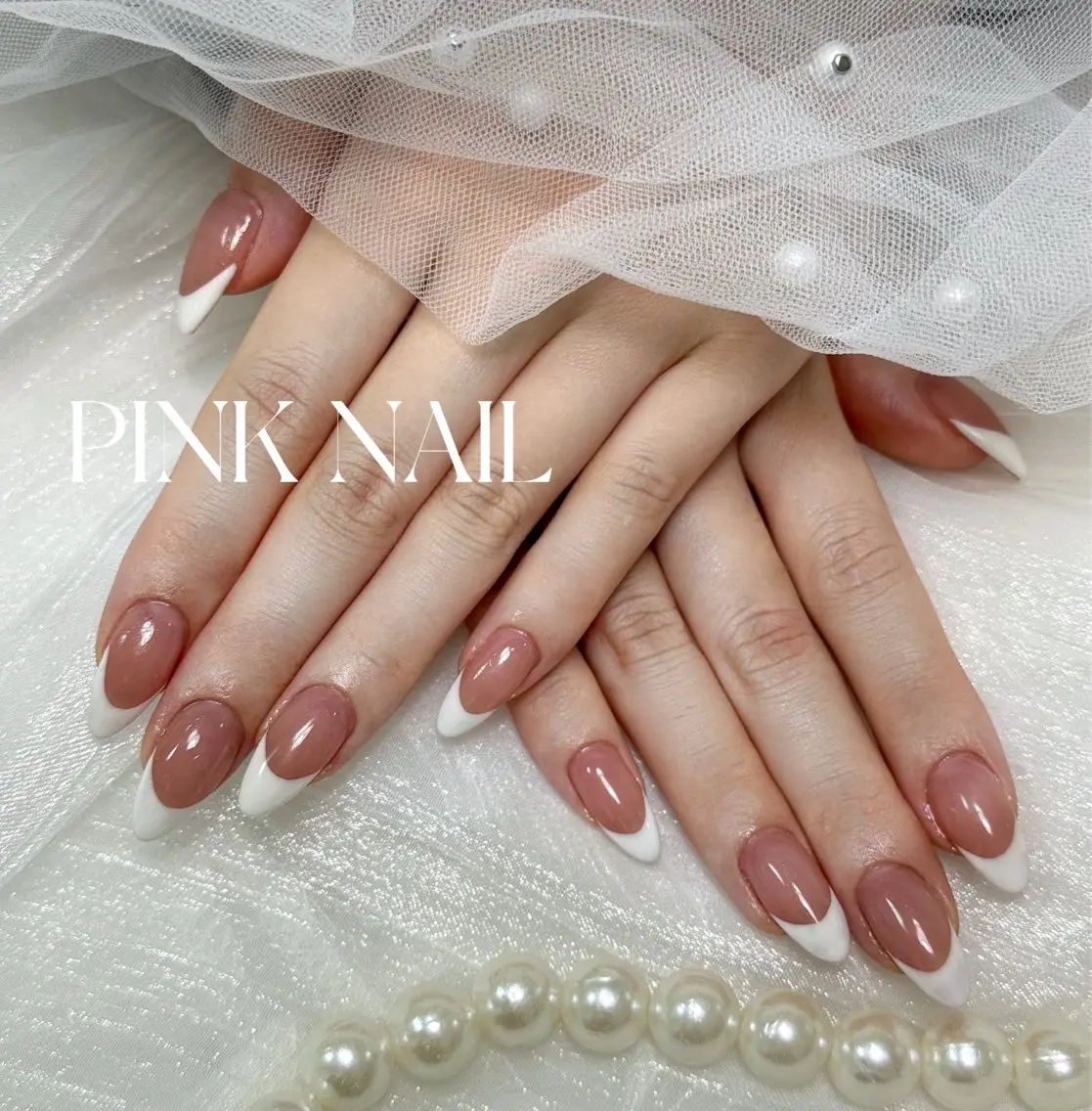 ネイル ハンドネイル pink nailのその他イメージ