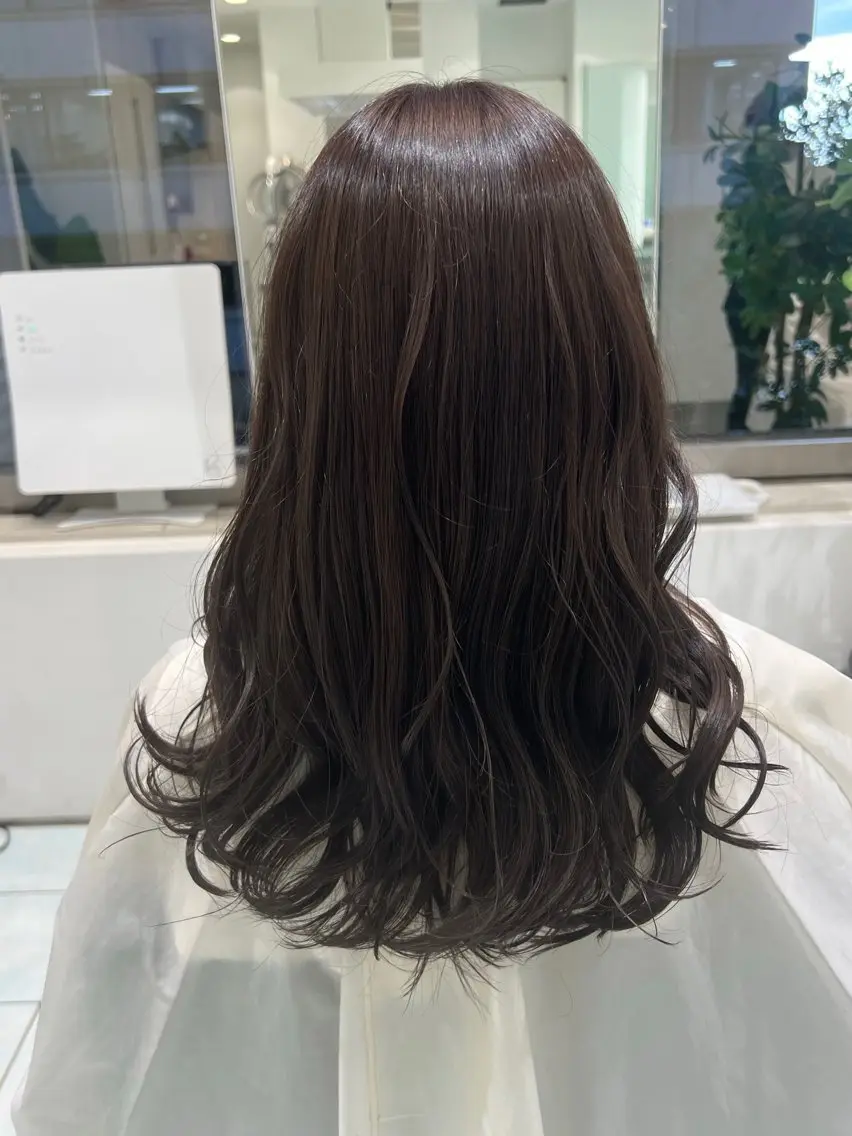 ミディアム パーマ 市川 翔大のヘアスタイル