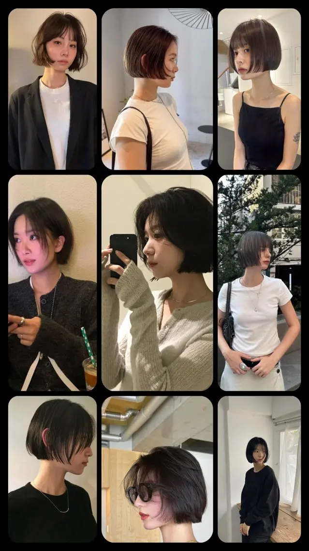 ショート Fujita Neneのヘアスタイル