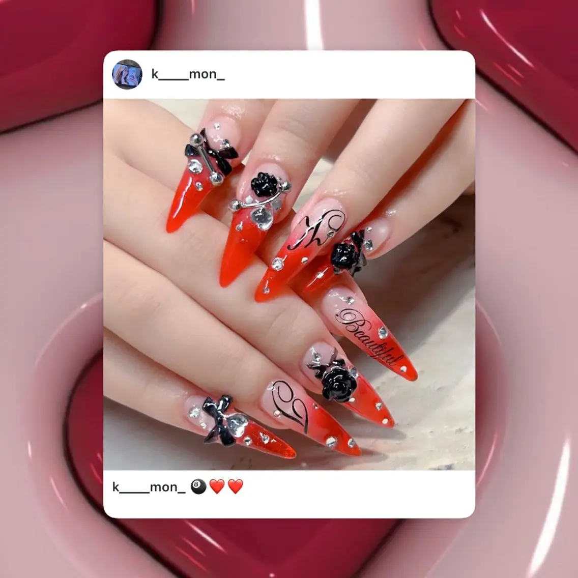 ネイル ハンドネイル 🍒 Karenのネイルデザイン