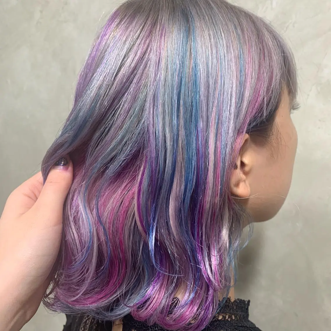 ミディアム ヘアカラー 美髪✨髪質改善 &艶カラーmanaeのヘアスタイル