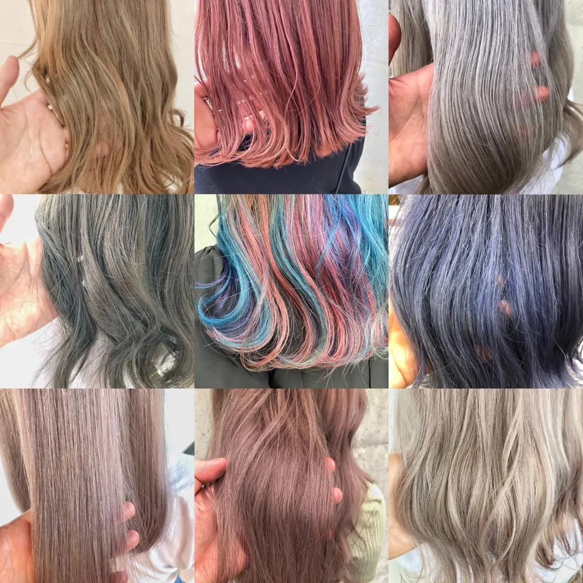 ロング ヘアカラー トリートメント 🔥金山 諒平🔥のヘアスタイル