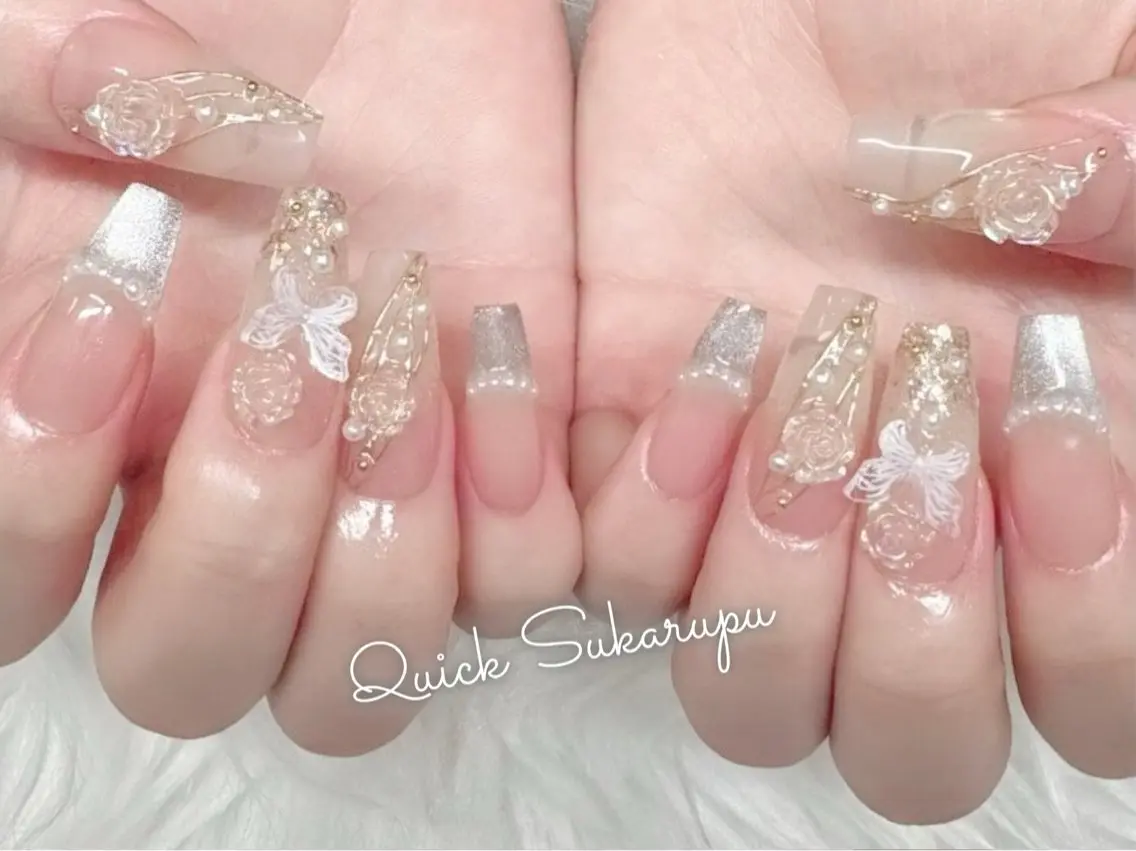 ネイル ハンドネイル Quick Sukarupu新宿のネイルデザイン