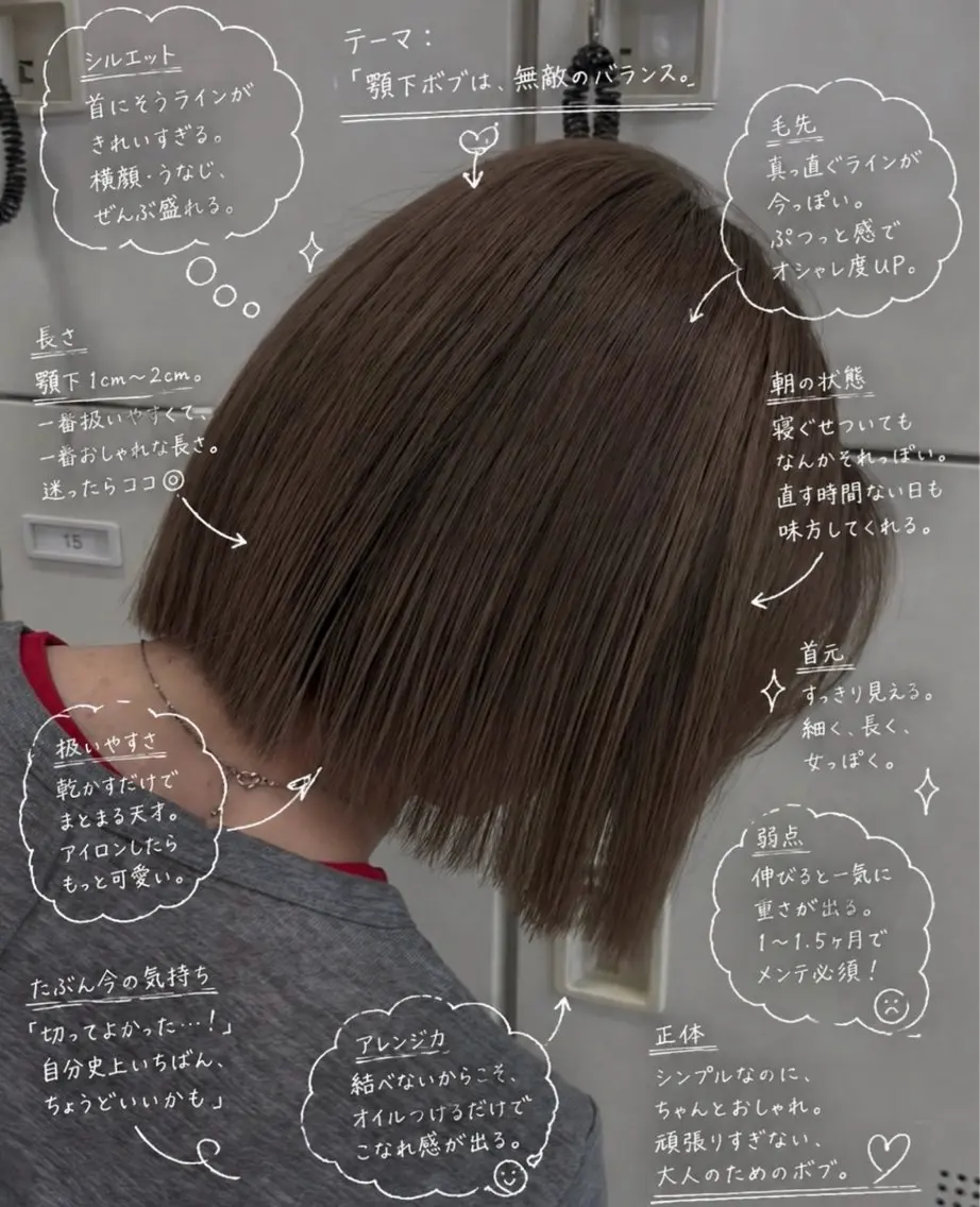 ショート カラー カット ヘアカラー トリートメント 似合わせヘア🪽 riko🐈‍⬛のヘアスタイル