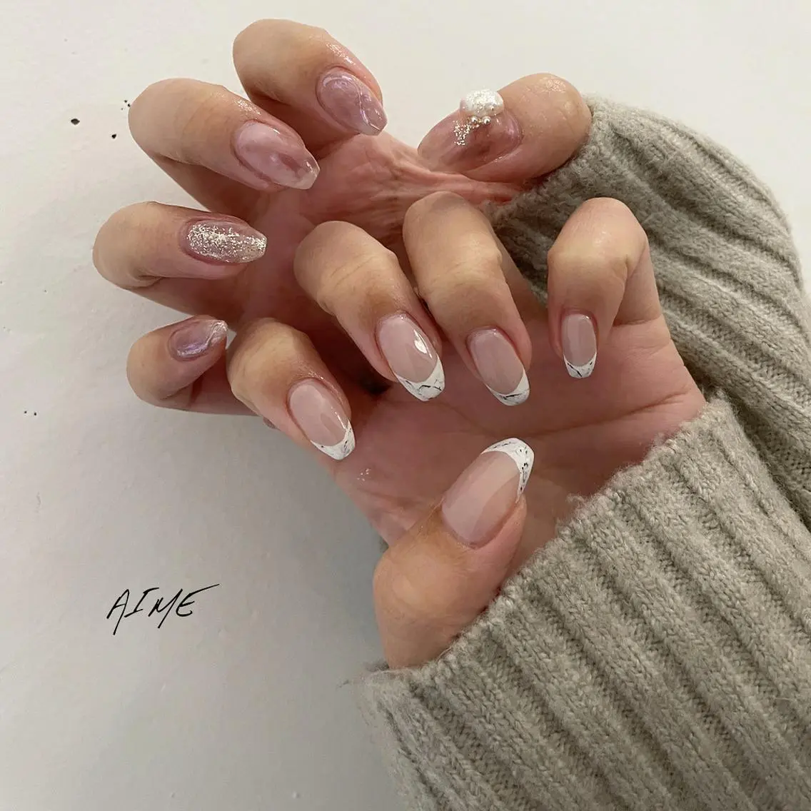 ネイル ハンドネイル AIME (momo)のネイルデザイン