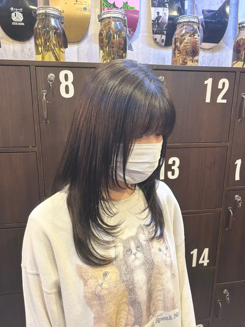 カット+前髪矯正+2stepトリートメント🫧の写真