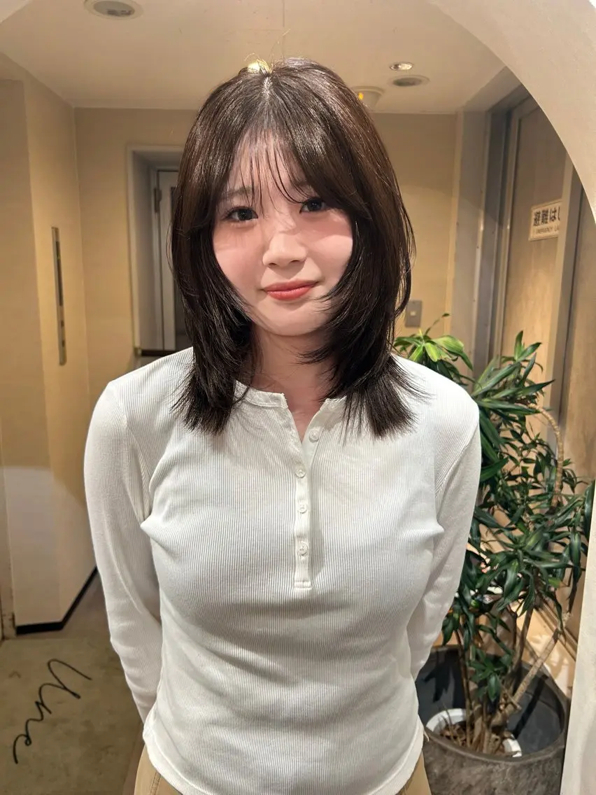 カット+カラー+1stepトリートメントの写真
