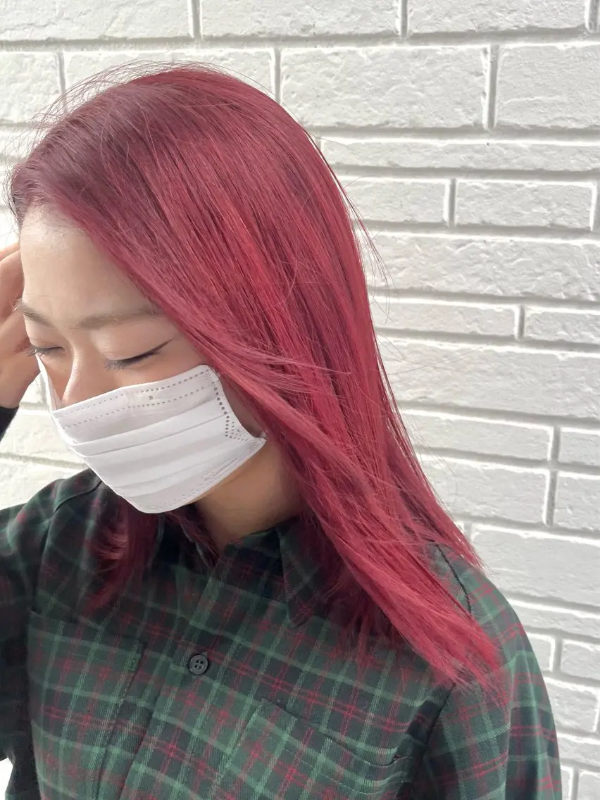 ロング カラー 春日 涼太のヘアスタイル