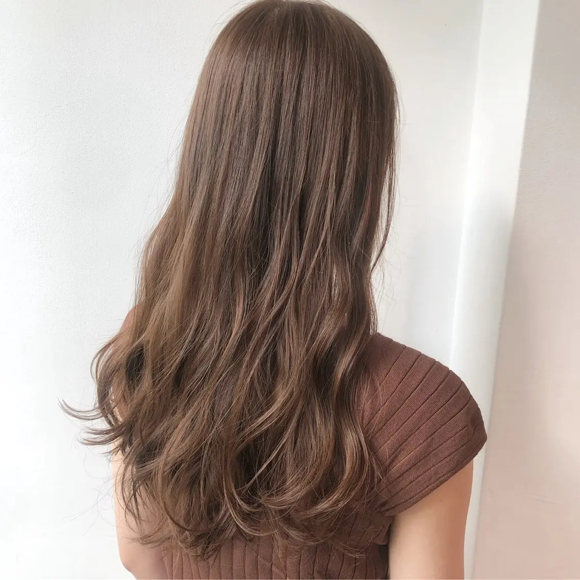 カラー カット ヘアカラー トリートメント 💖ブリーチなし透明 感💖ASAHIのヘアスタイル