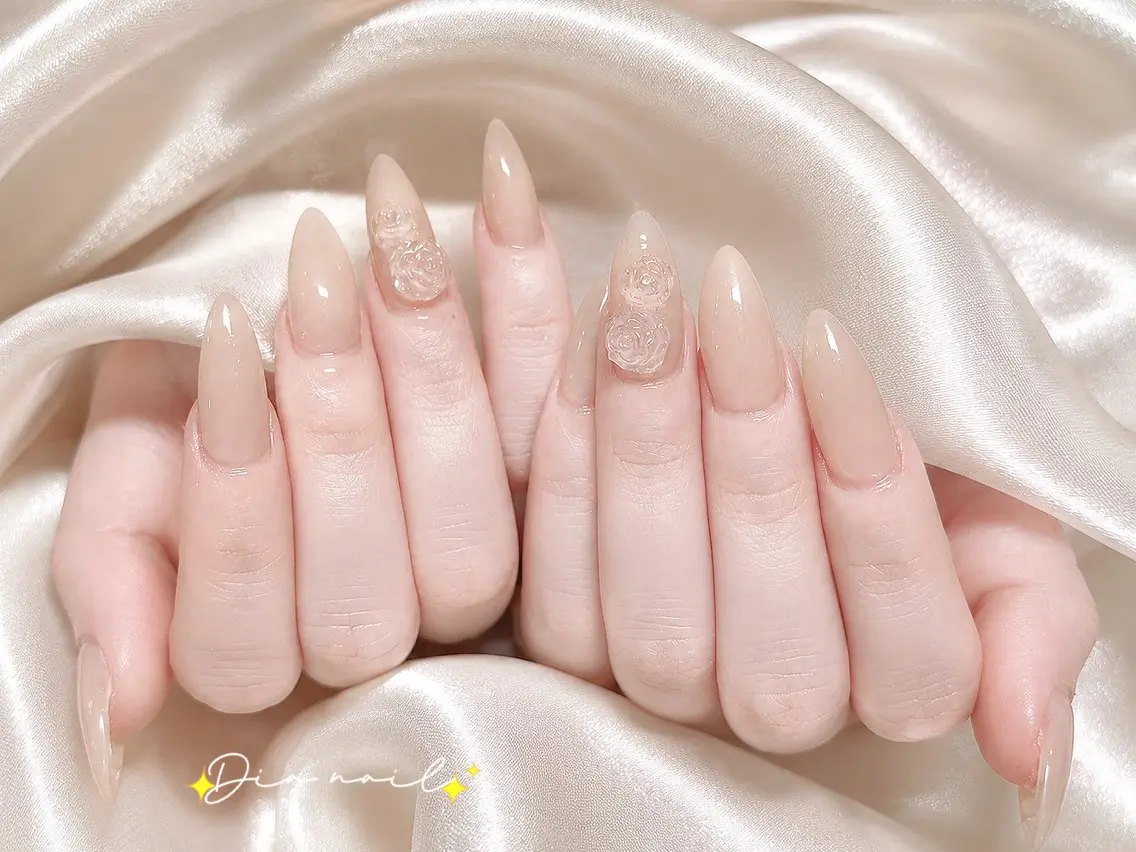 ネイル 韓国ネイル マグネットネイル ニュアンスネイル 夏ネイル ワンホンネイル ハンドネイル Di'a nail ネイルサロンのネイルデザイン