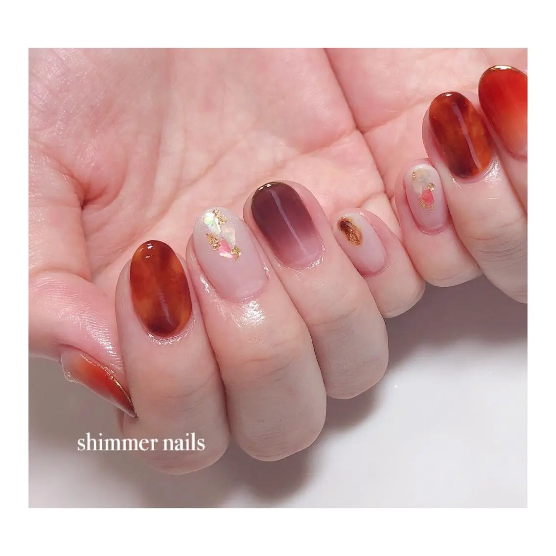 ネイル shimmer nailsのネイルデザイン
