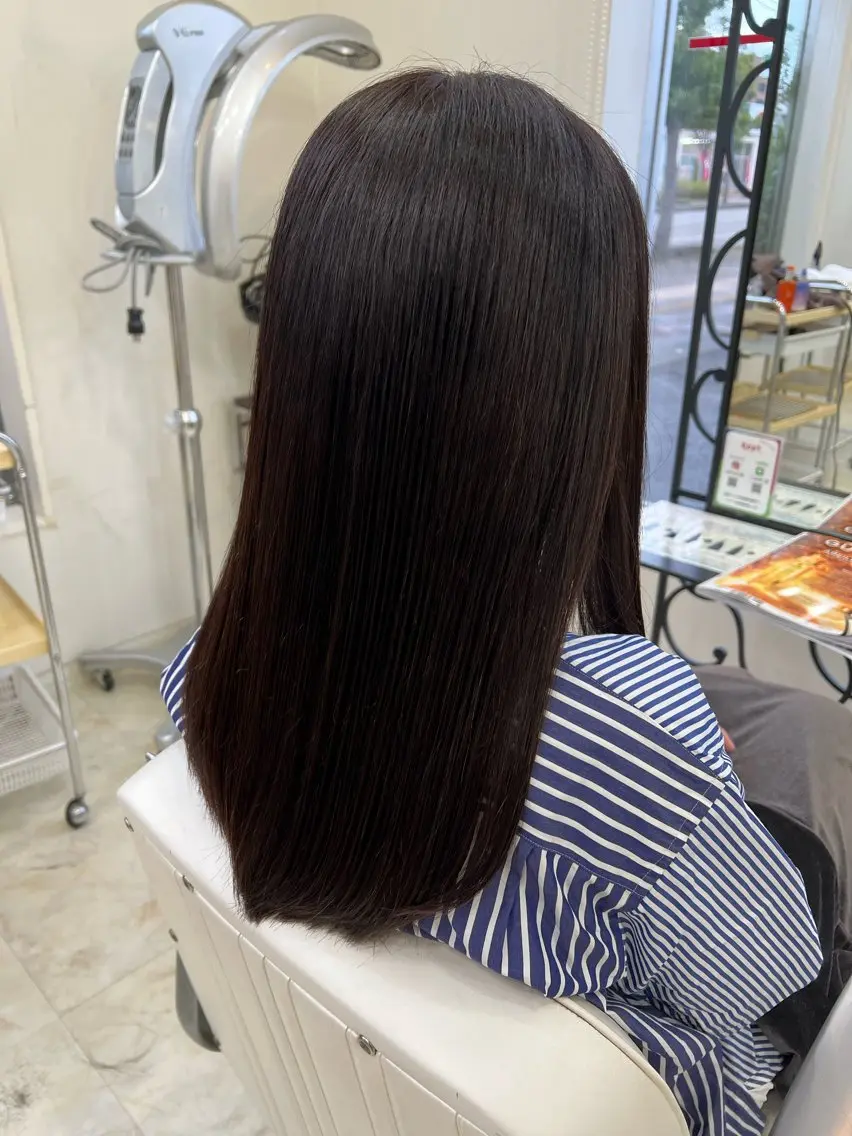 ロング カラー Rapt.HAIR 中村 知里のヘアスタイル
