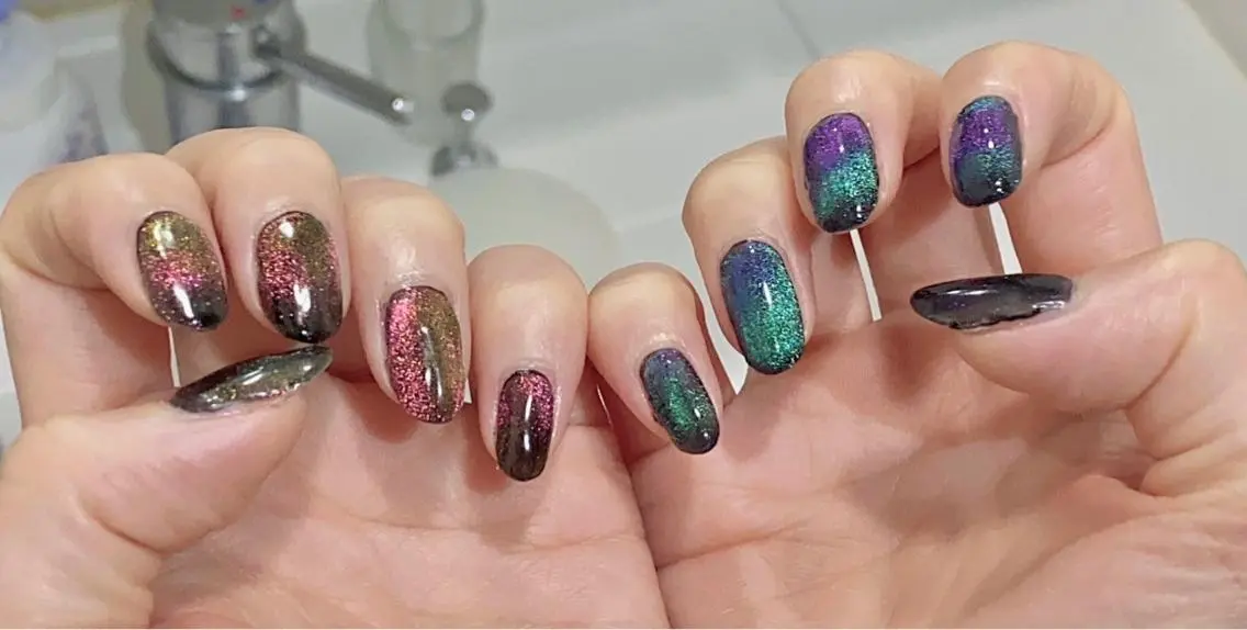 ネイル マグネットネイル ハンドネイル Hare nailのネイルデザイン