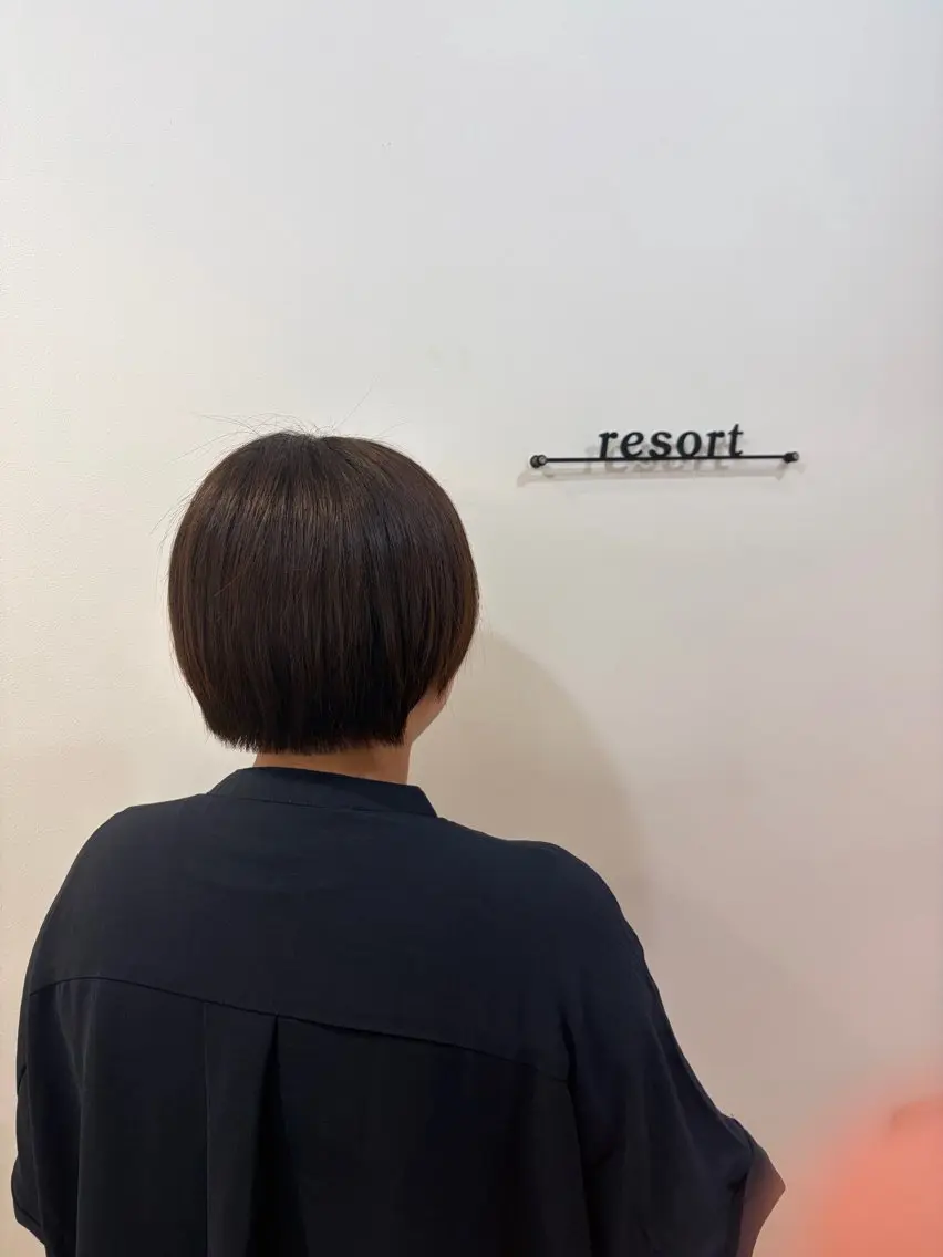 ショート 北川 智花のヘアスタイル