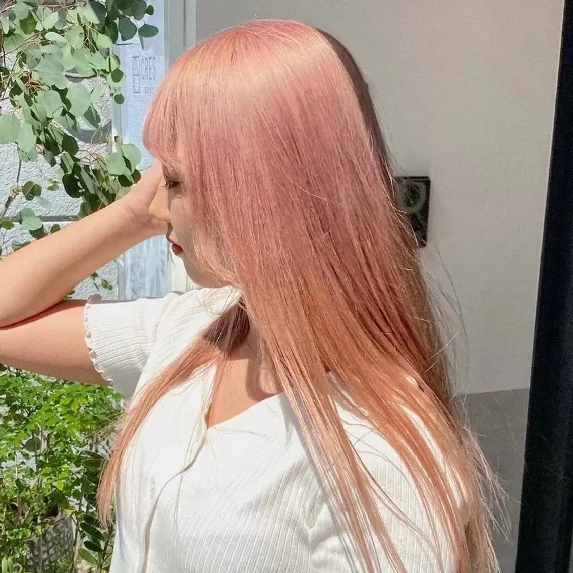 ロング カラー ヘアカラー 透明感カラー🫧🎀 まりなのマツエク・マツパデザイン
