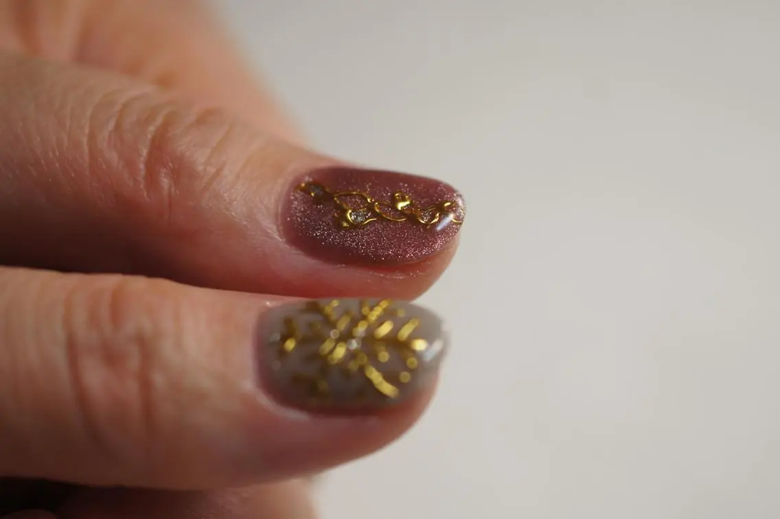 ネイル アートネイル マグネットネイル nails muu まゆのネイルデザイン