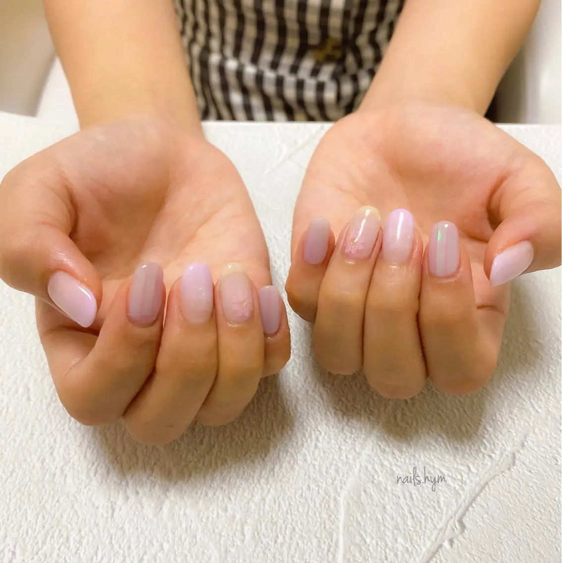 ネイル 持ち込み nails. hymのネイルデザイン