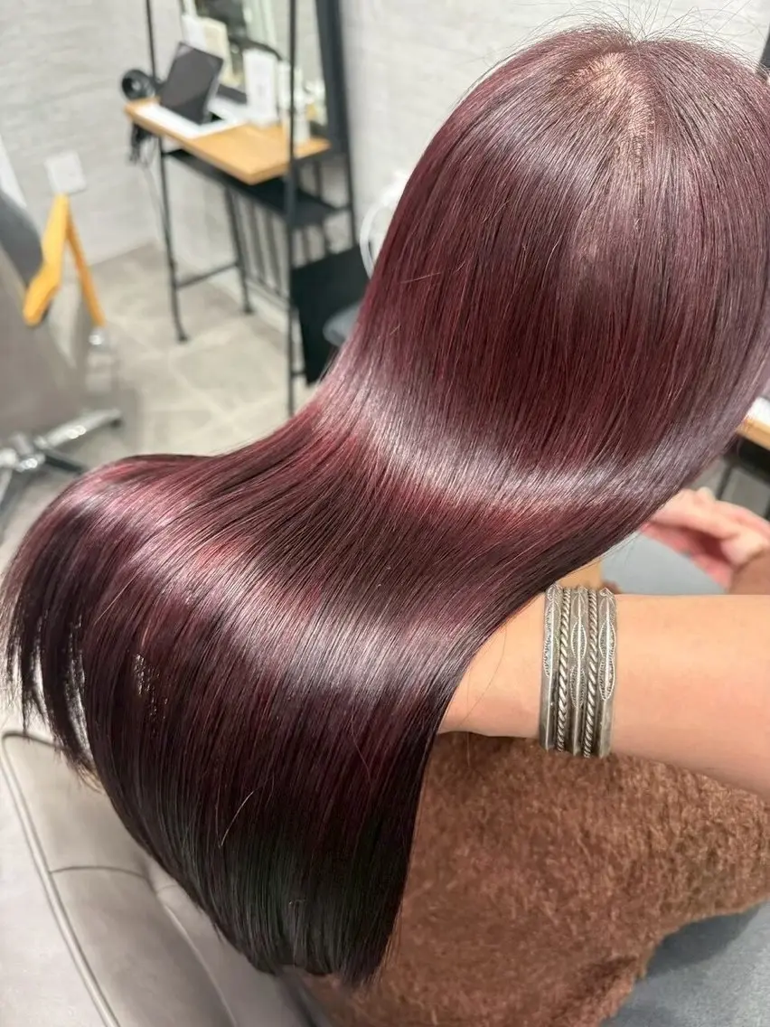 ブリーチなしダブルカラー+トリートメント¥20680→15000​〜​の写真