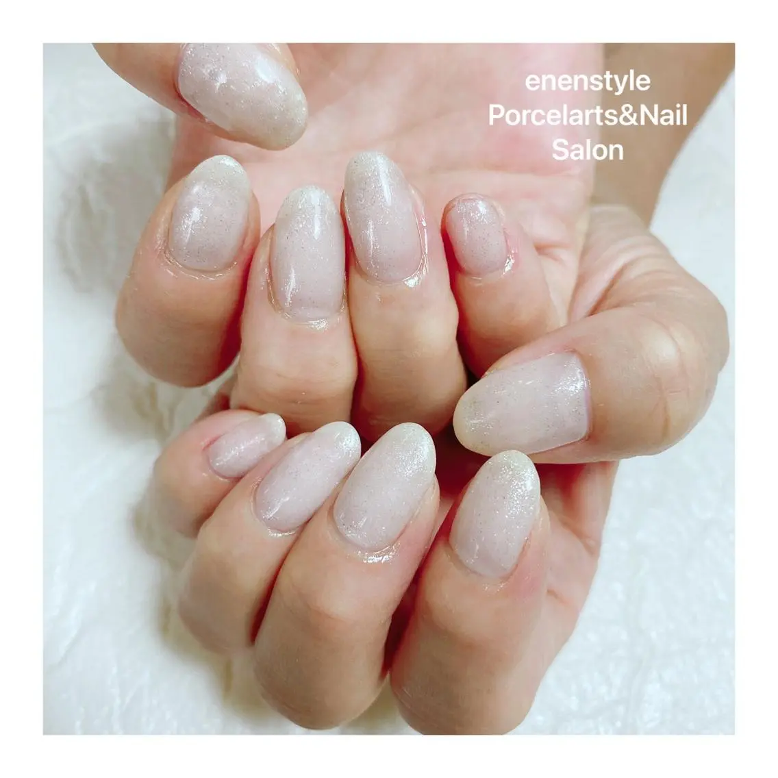 ミディアム ネイル 🐾enen style 🐾のネイルデザイン