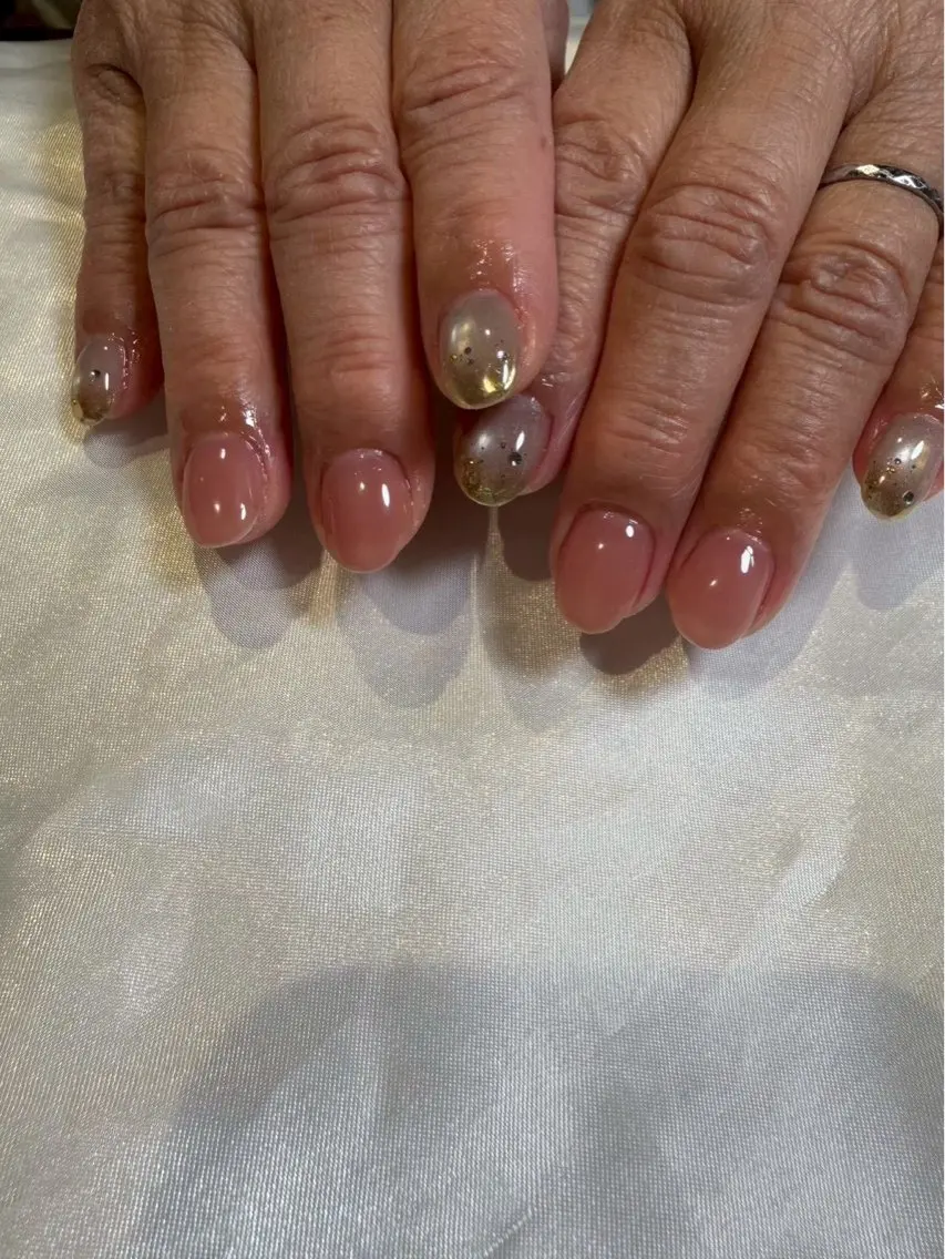 ネイル ニュアンスネイル ハンドネイル Nail Salon Luanaのネイルデザイン