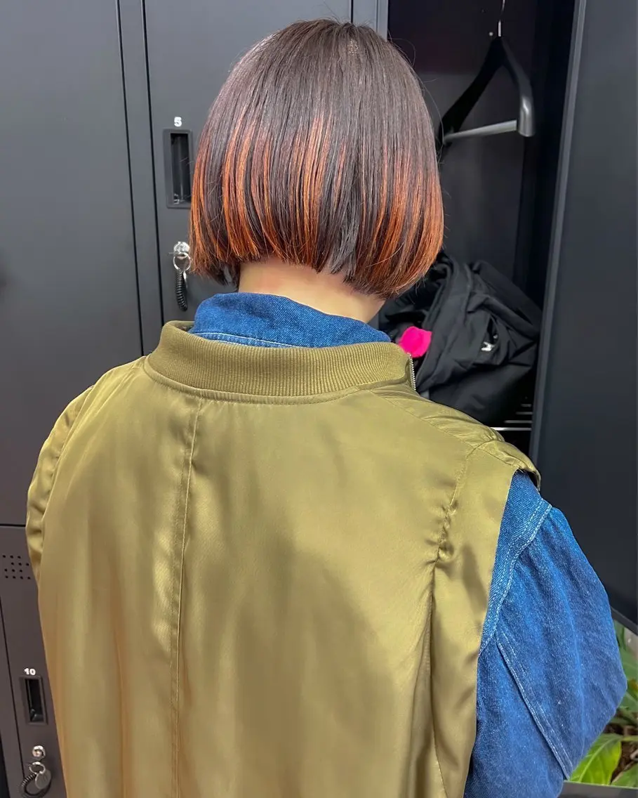 ショート ヘアアレンジ カット ヘアセット chamoのヘアスタイル