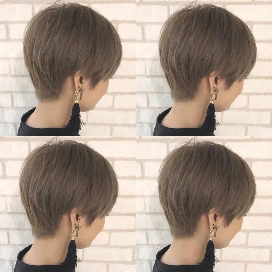 ショート カラー 小島 侑衣のヘアスタイル