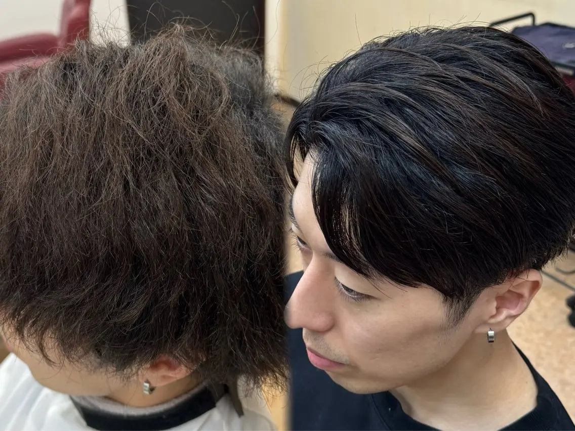 【クセ毛対策！人気No.1メニュー】縮毛矯正/カット/髪質改善TR ¥11800の写真