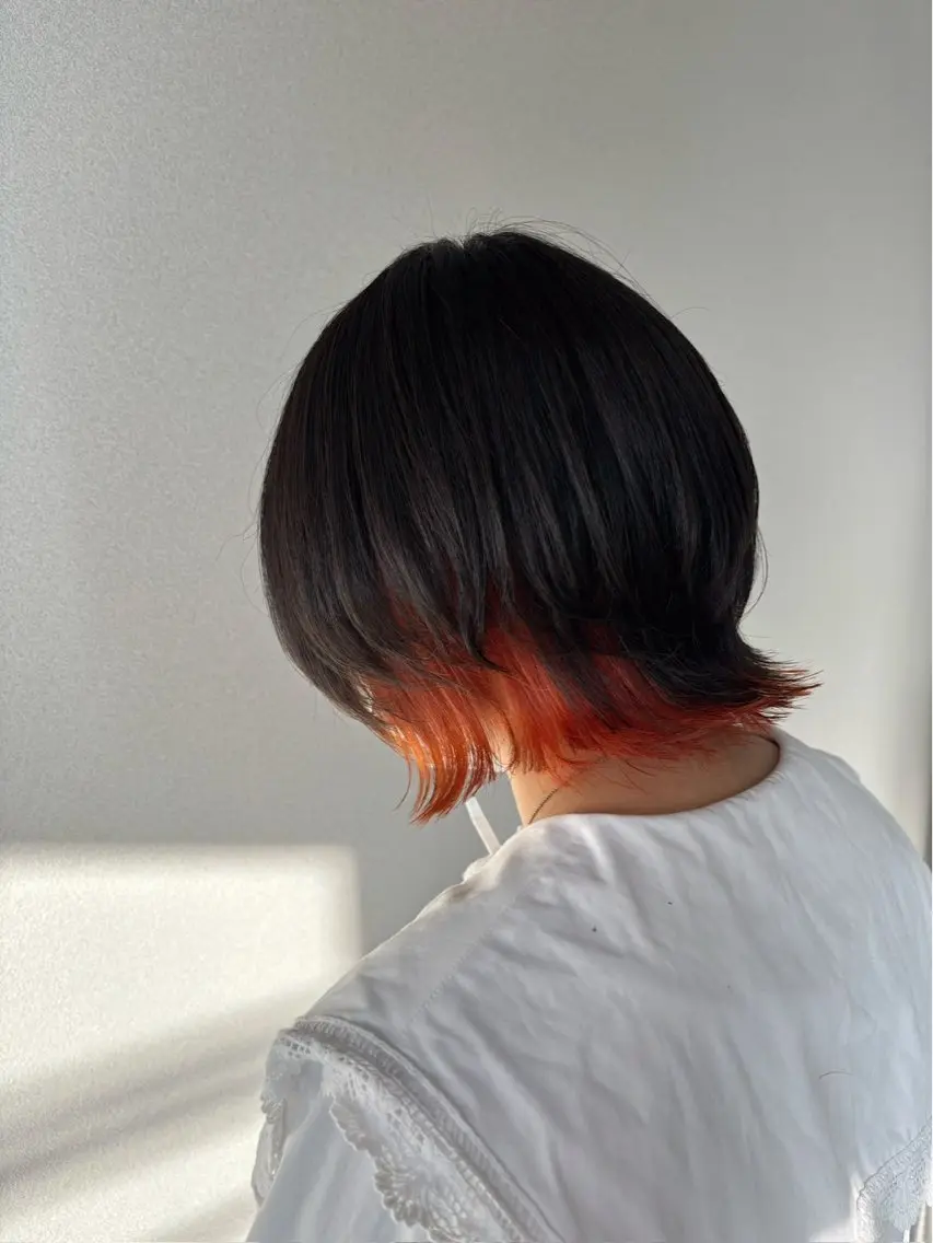 🫐練習モデル インナーカラー🫐の写真