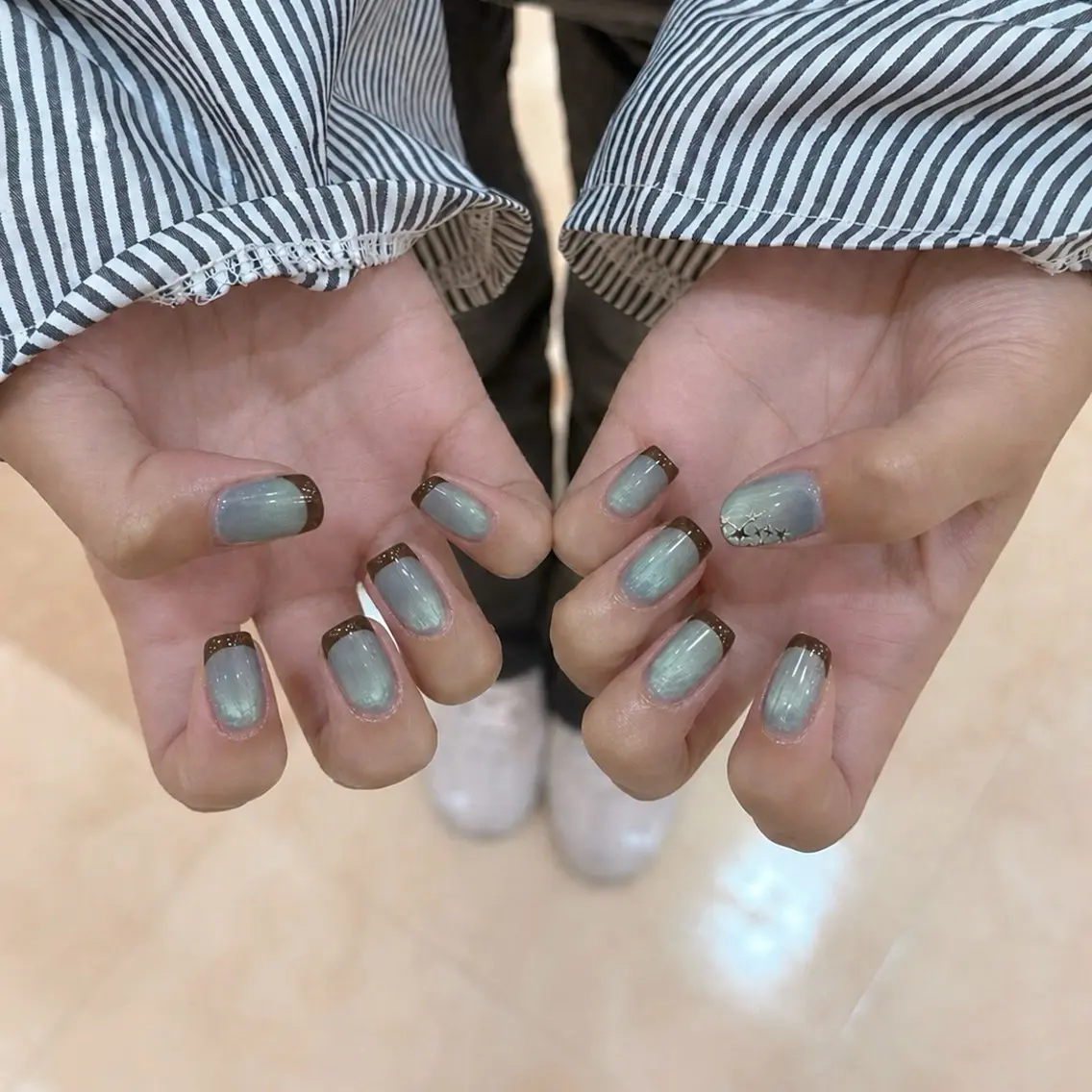 ネイル Bianca 川口 miyu ☘︎︎⋆͛のネイルデザイン