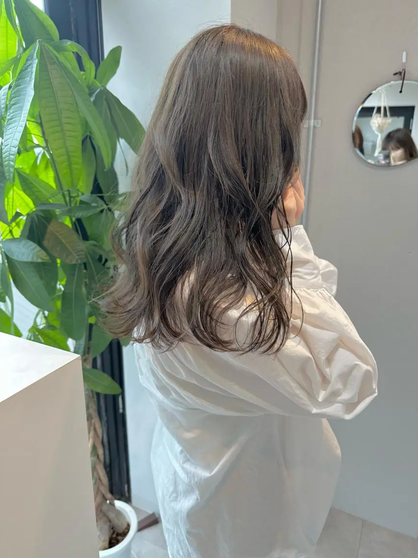 【2月限定!!】透明感カラー+treatment🌱の写真