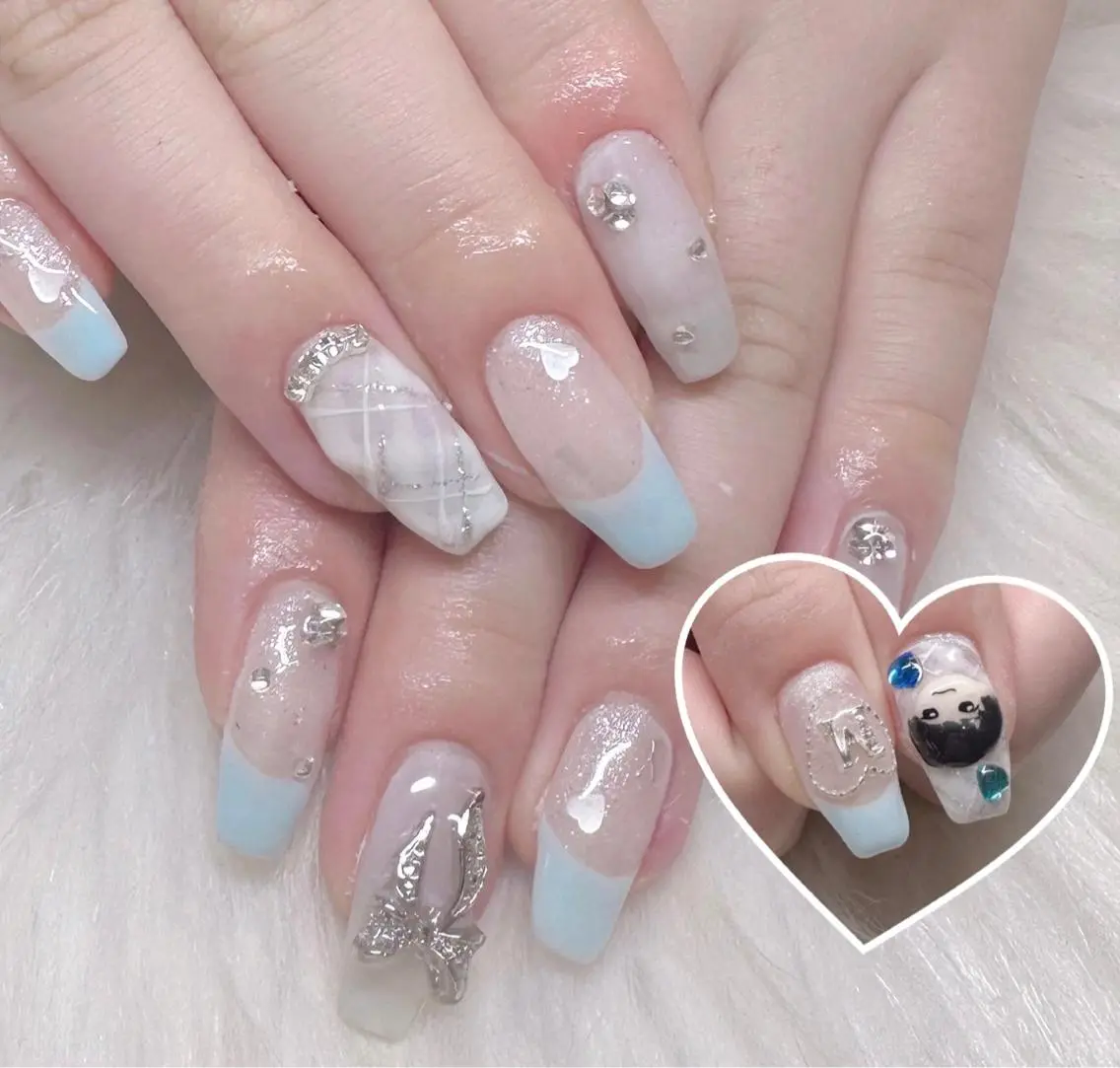 ネイル 持ち込み ハンドネイル Mari 🎀のネイルデザイン