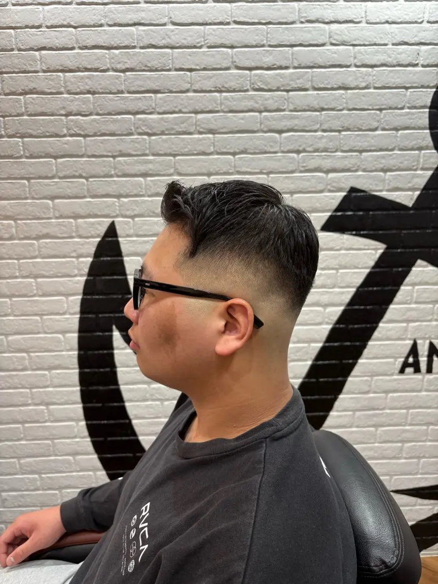 メンズ ビジネス 那須 正昭のヘアスタイル