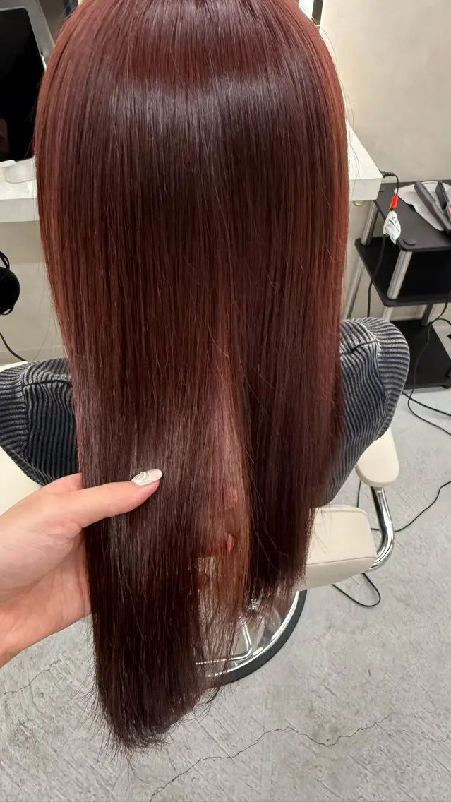💟今だけ💟うる艶ワンカラー➕Aujuaトリートメント💟の写真