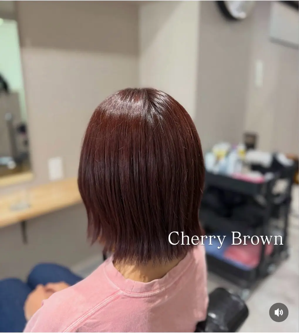 ショート カラー 透明感カラー トリートメント ヘアカラー トリートメント CHIO 🤍のヘアスタイル