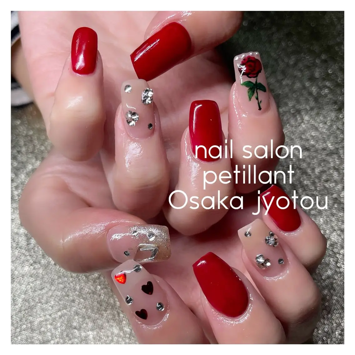 ネイル 持ち込み nail salon petillantのネイルデザイン