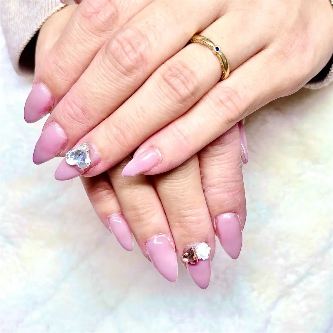 ネイル アートネイル ワンカラーネイル MYu Beauty Salon  MAIのネイルデザイン